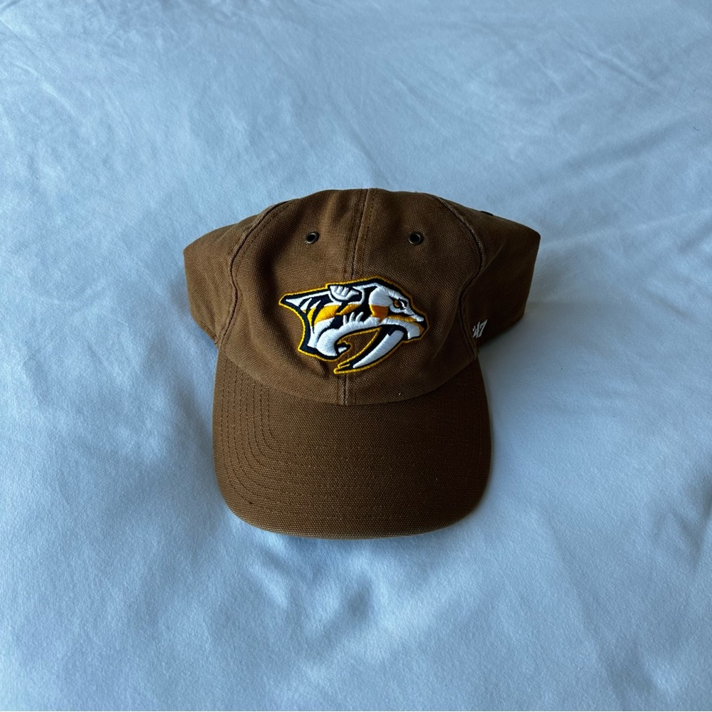 Brown Nashville Predators Carhartt Cap